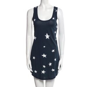 Pam & Gela Black Star Print Dress